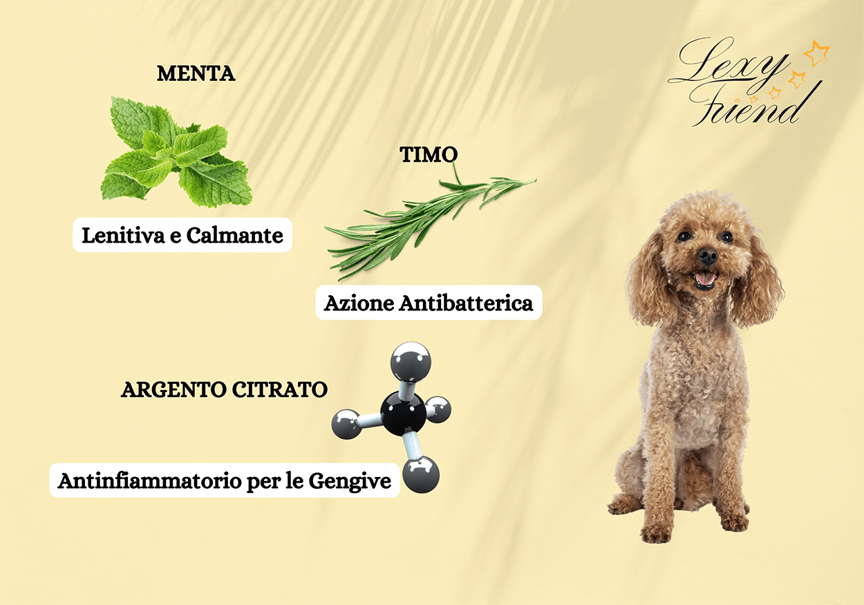 Dentifricio per Cani Gatti Spray Enzimatico Tartaro Alitosi Rimedio Naturale